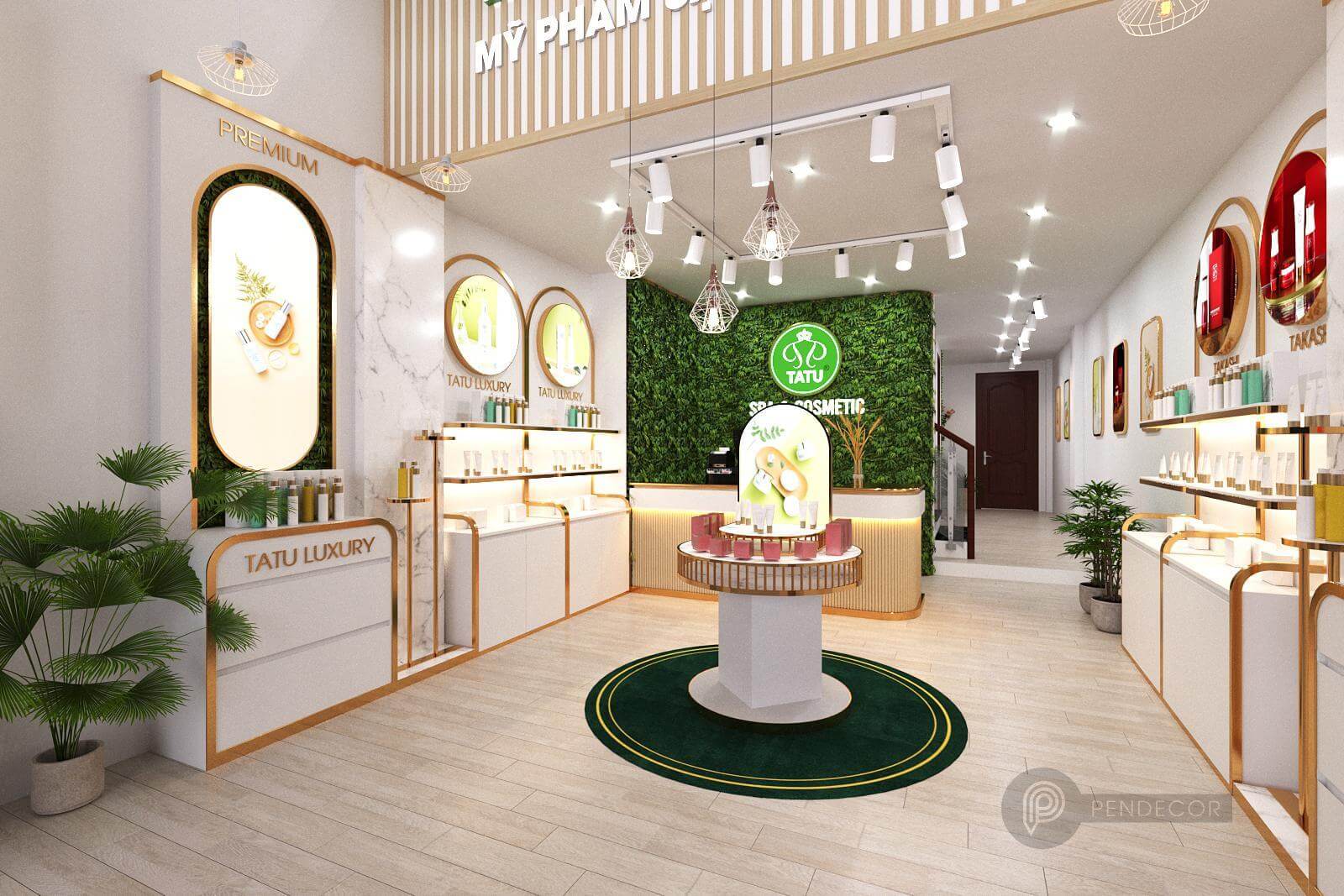 Showroom mỹ phẩm Tatu Group