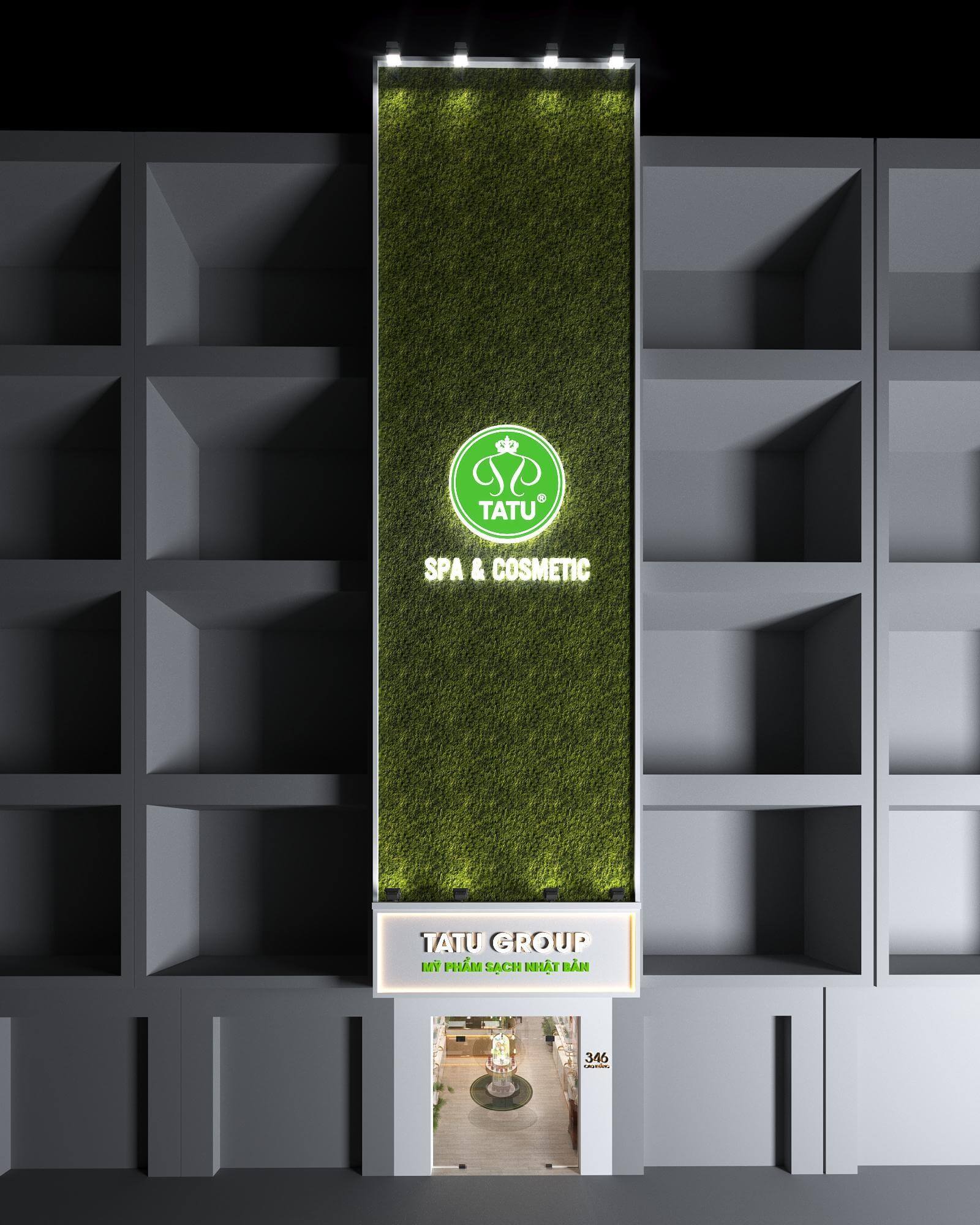 Showroom mỹ phẩm Tatu Group