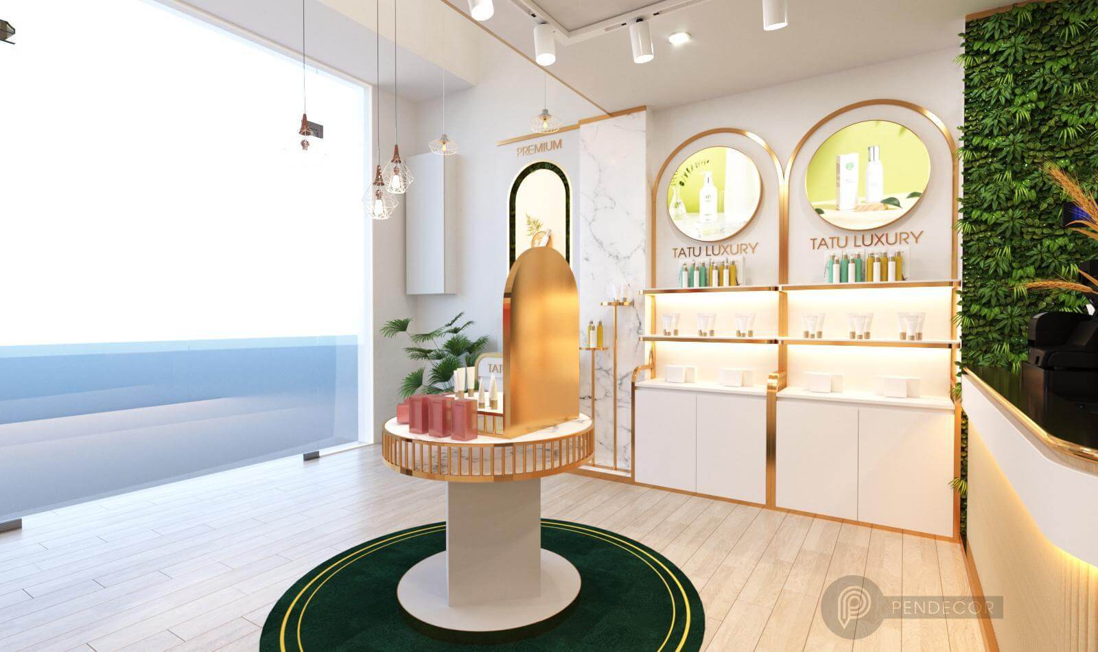 Showroom mỹ phẩm Tatu Group