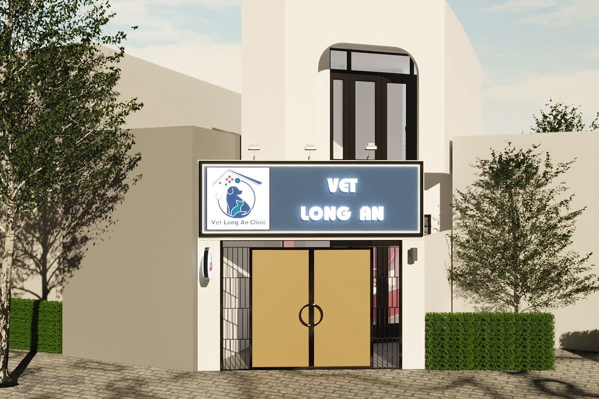 Thiết Kế Pet Shop Vet Long An