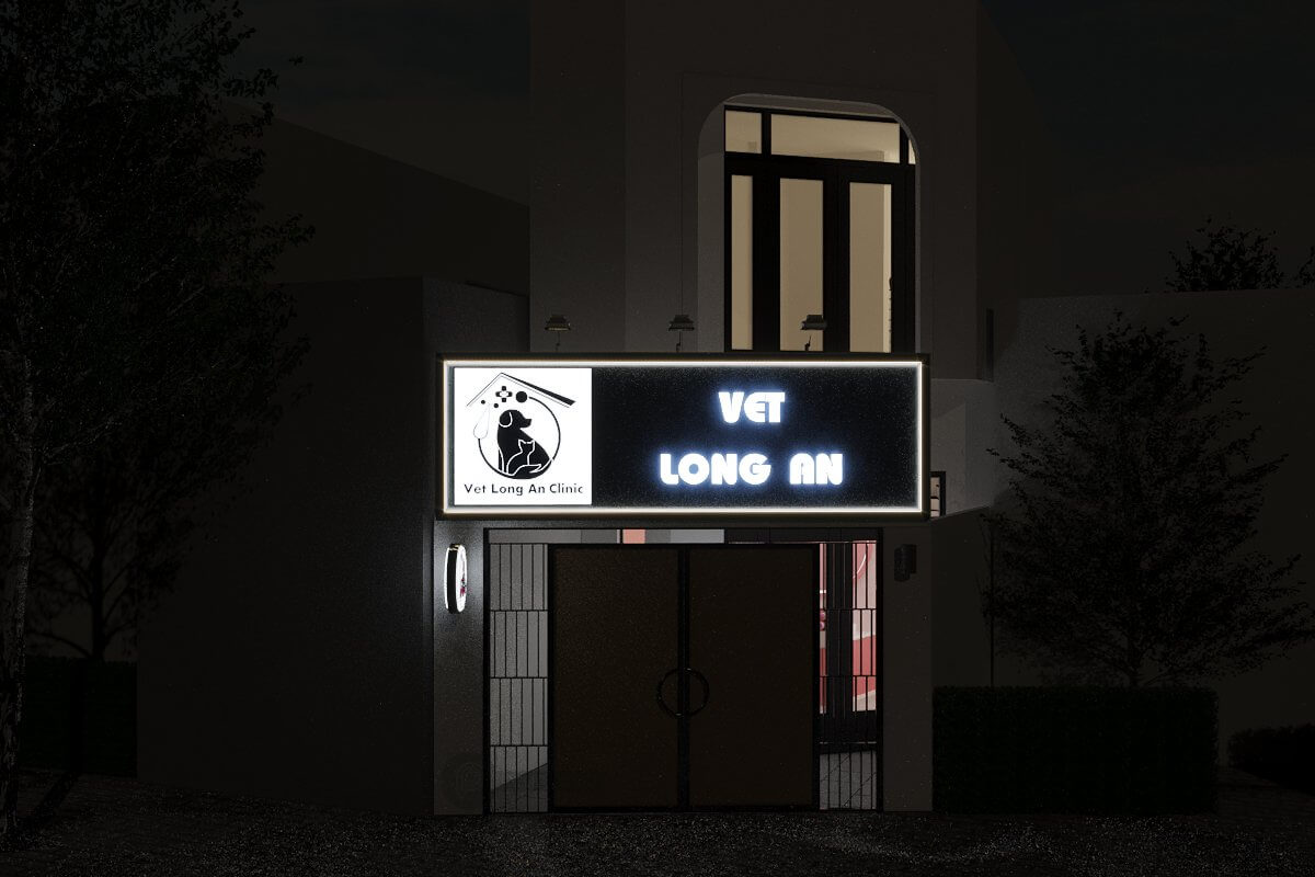 Thiết Kế Pet Shop Vet Long An