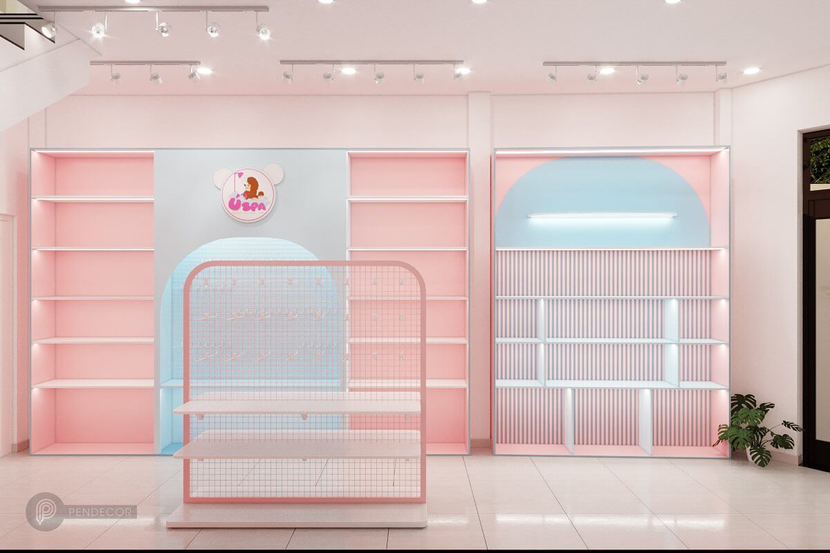 Thiết Kế Pet Shop Vet Long An