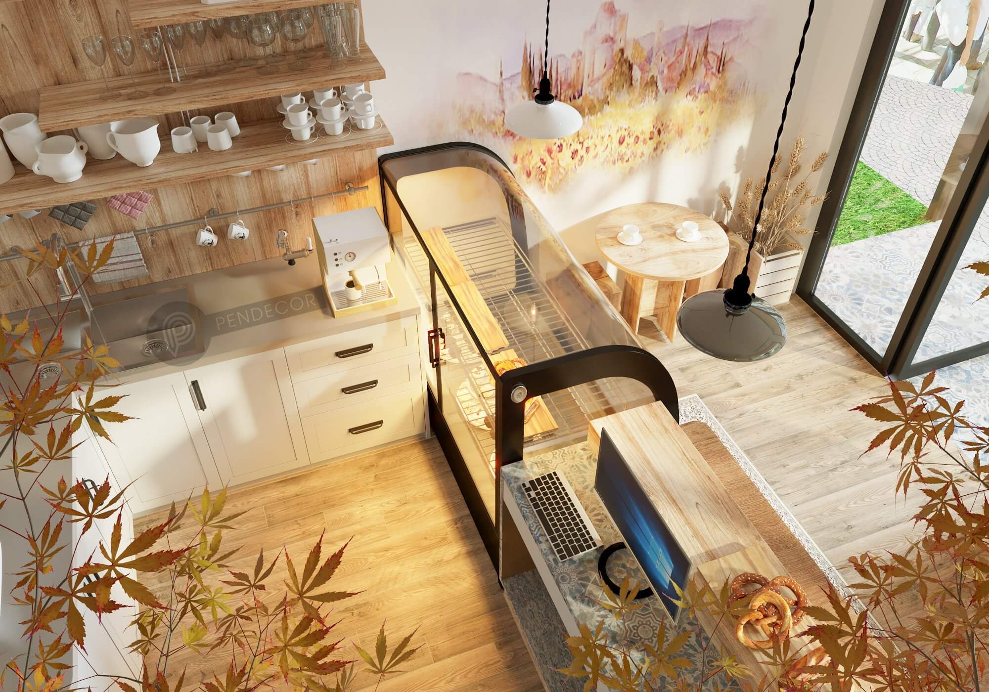 Thiết Kế Tiệm Bánh Lisa