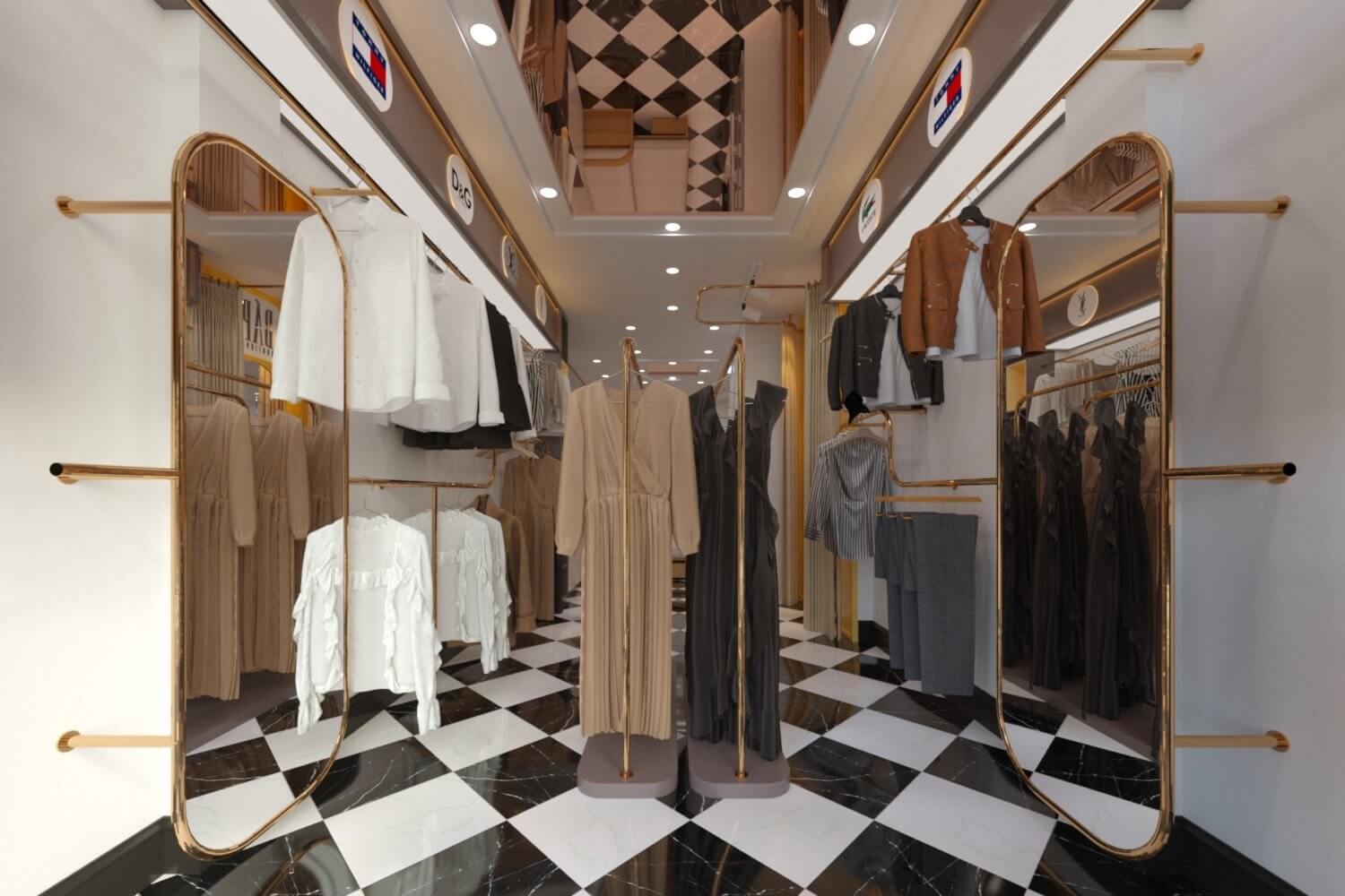 Thiết Kế Shop Thời Trang Bắp Boutique