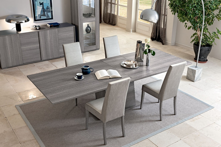 Bàn ăn gỗ công nghiệp đa dạng kiểu dáng, màu sắc