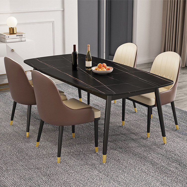 mẫu bàn ăn mặt đá - 1 pendecor