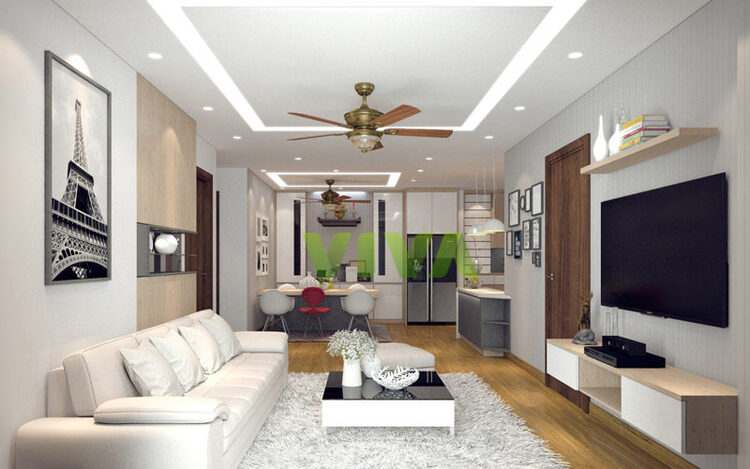 Đèn led âm trần rất được ưa chuộng