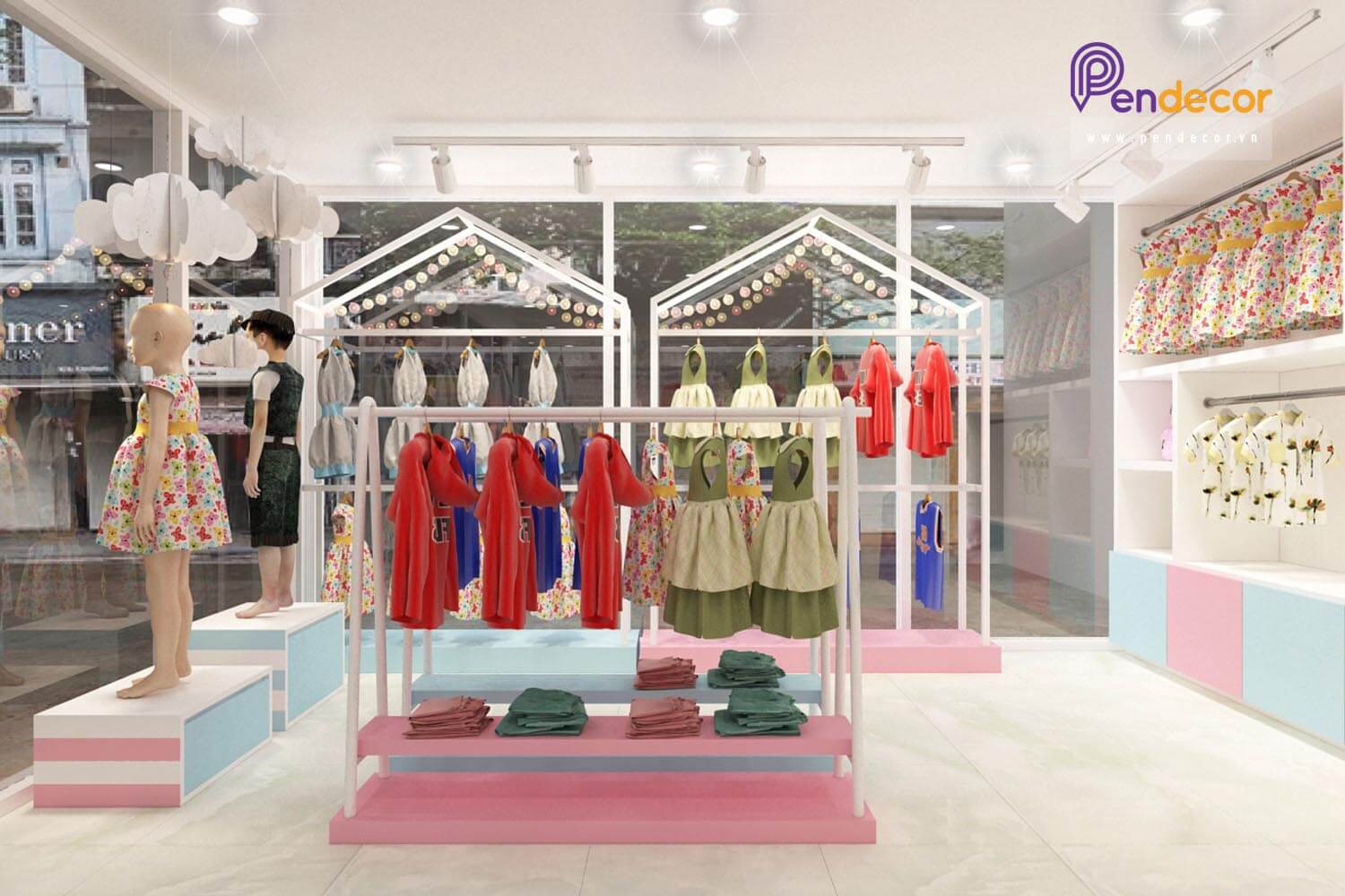 Trang trí cửa hàng sẽ đem lại hiệu quả kinh doanh, tăng sự cạnh tranh với các đối thủ khác