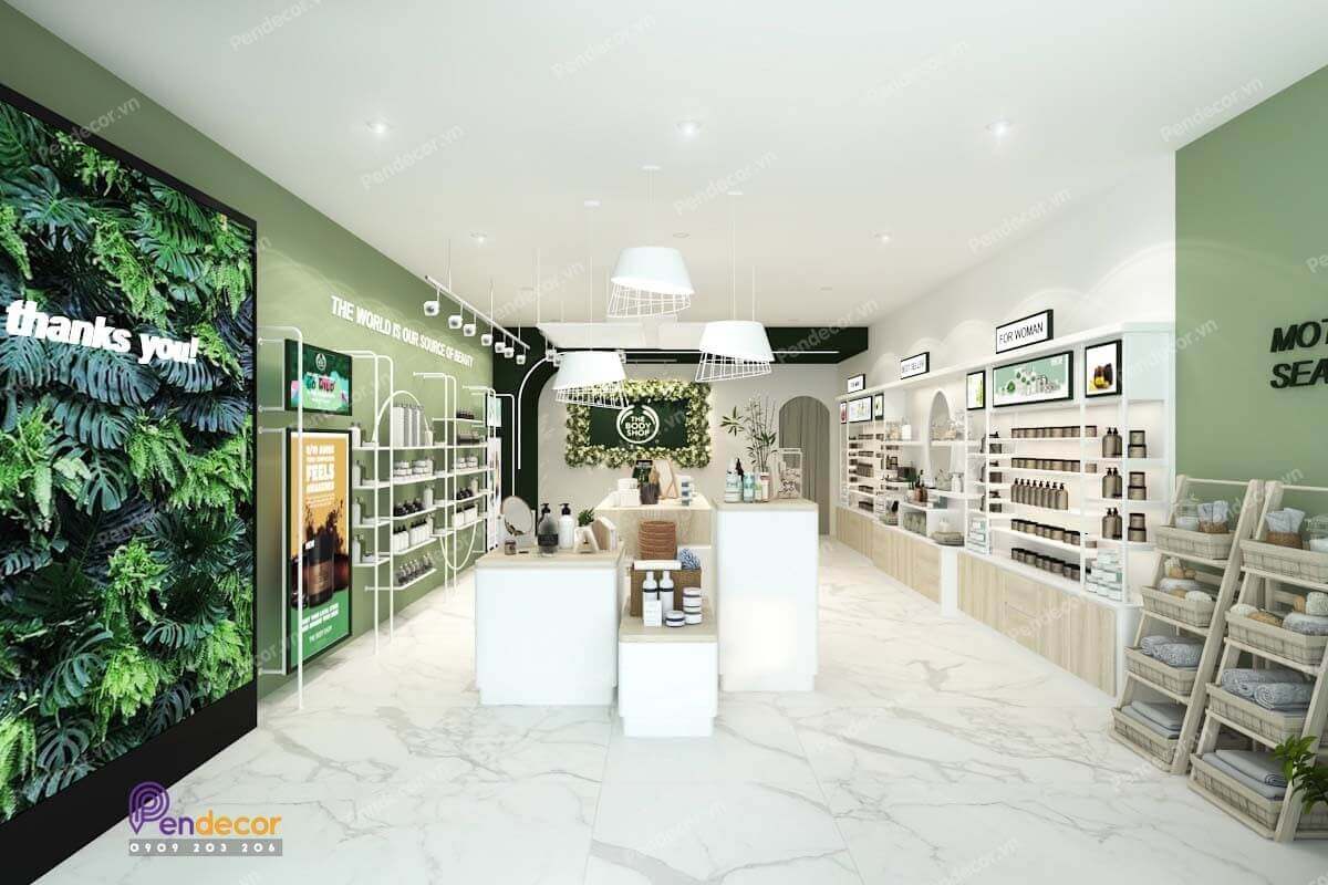 Cần lựa chọn đơn vị thiết kế, thi công nội thất cửa hàng thật kỹ lưỡng