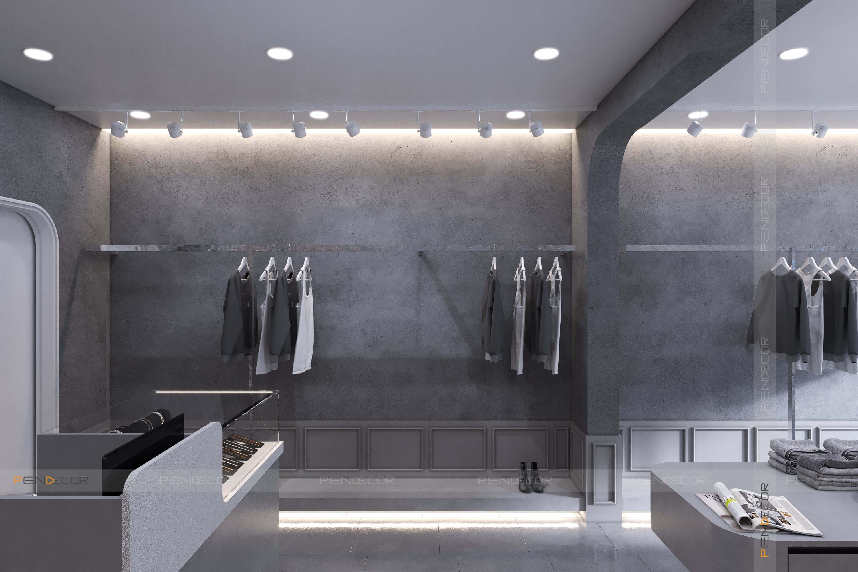 Thiết Kế Shop Thời Trang Lesavril de Vetements