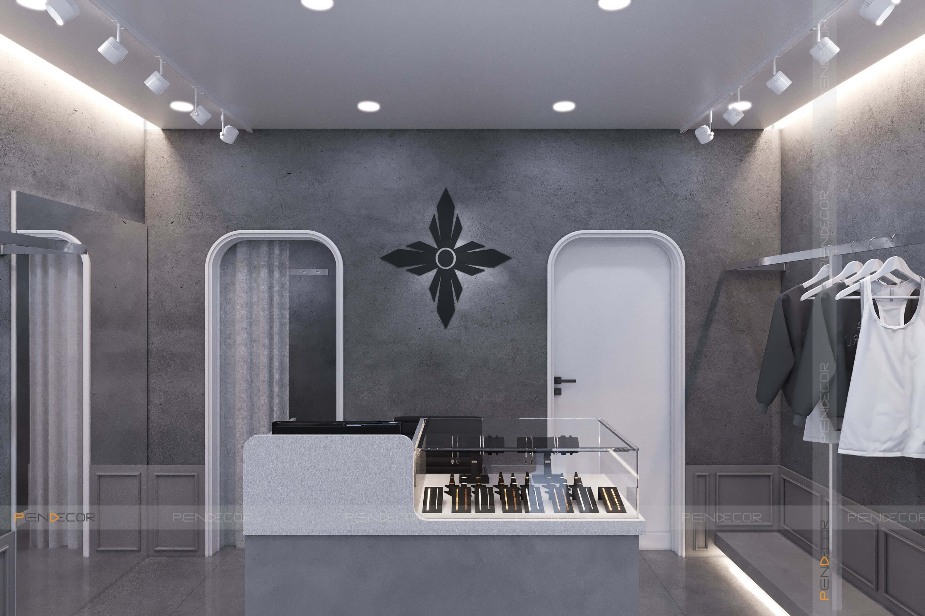 Thiết Kế Shop Thời Trang Lesavril de Vetements