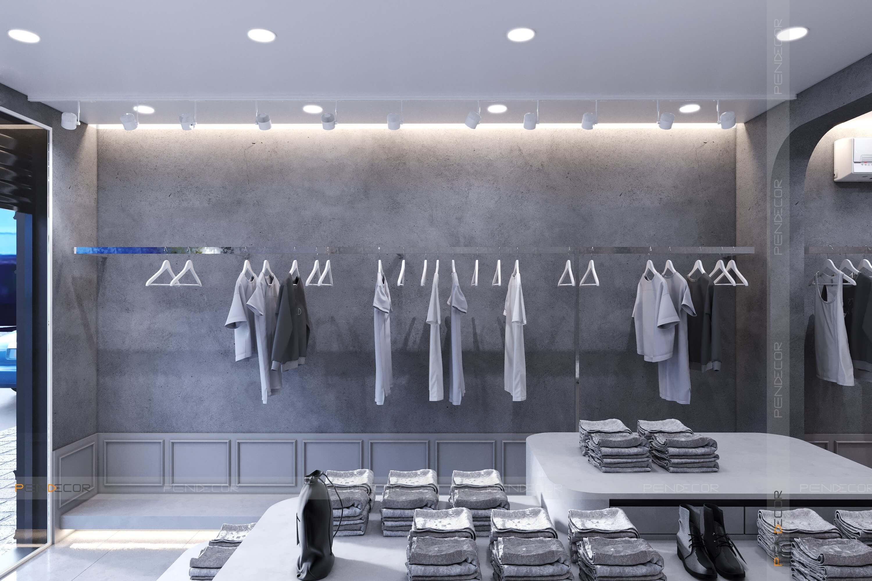 Thiết Kế Shop Thời Trang Lesavril de Vetements