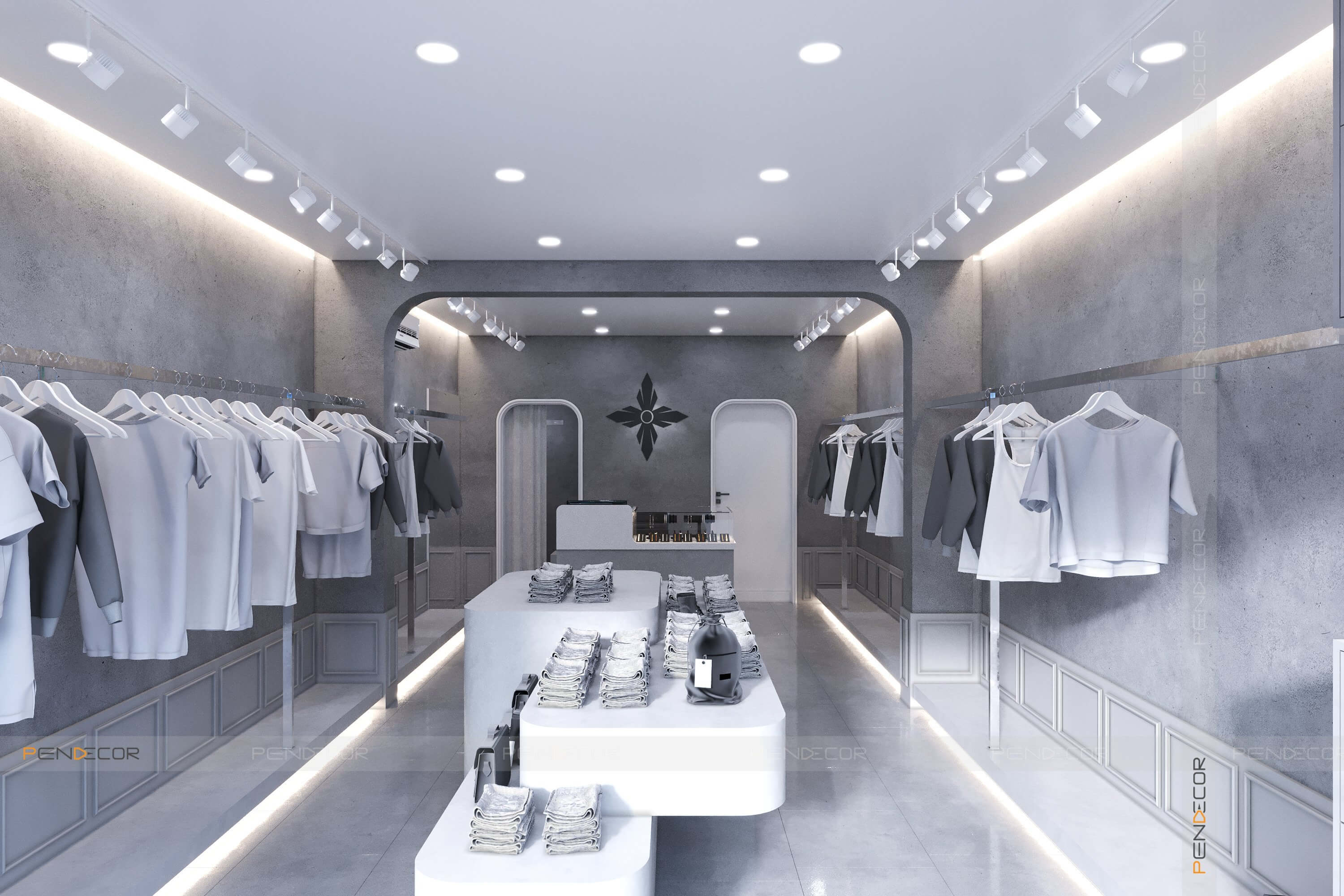 Thiết Kế Shop Thời Trang Lesavril de Vetements