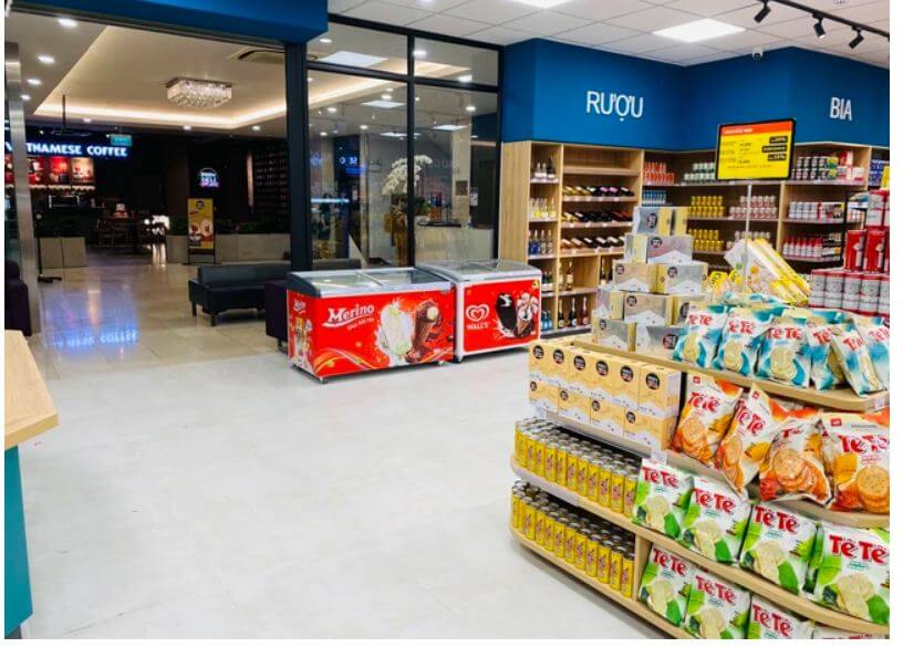 Thiết kế cửa hàng theo không gian mở