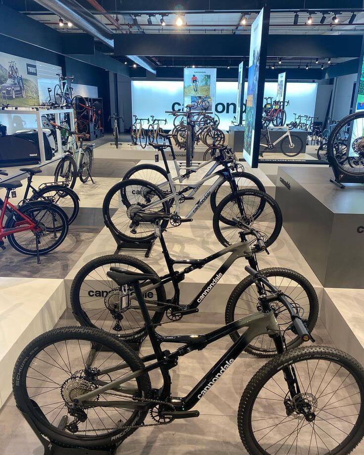 Thiết kế cửa hàng xe đạp đẹp, thu hút khách hàng