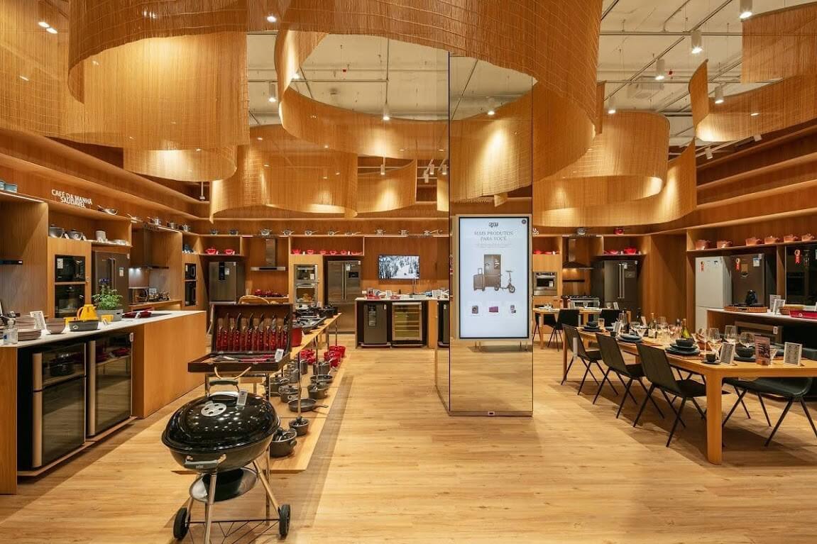 Thiết kế cửa hàng đồ gia dụng sang trọng