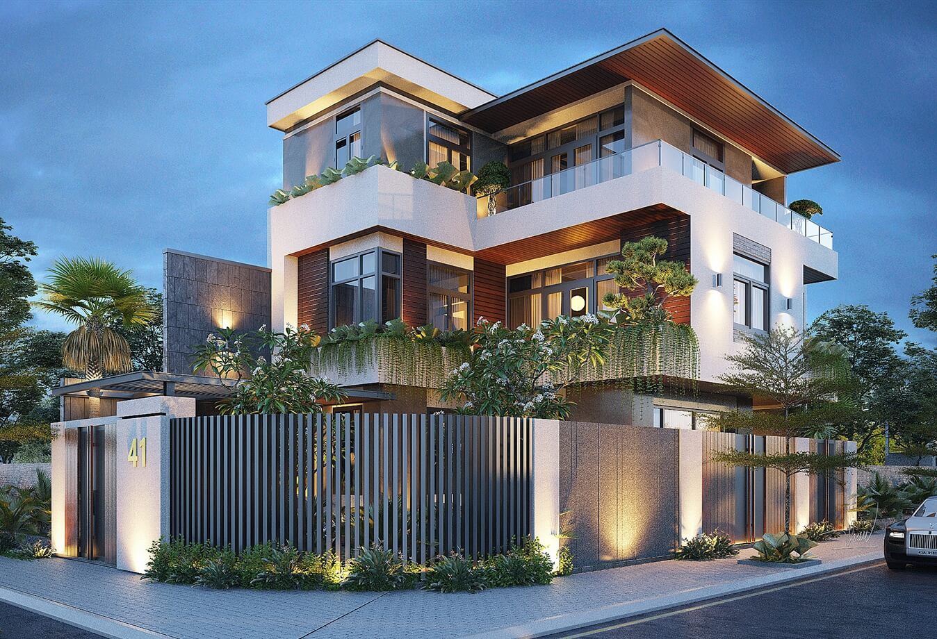 Ưu & nhược điểm của biệt thự 2 mặt tiền