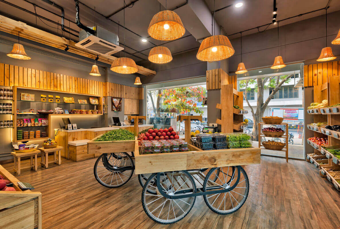 mẫu thiết kế cửa hàng nông nghiệp ấn tượng, hỗ trợ kinh doanh hiệu quả nhất