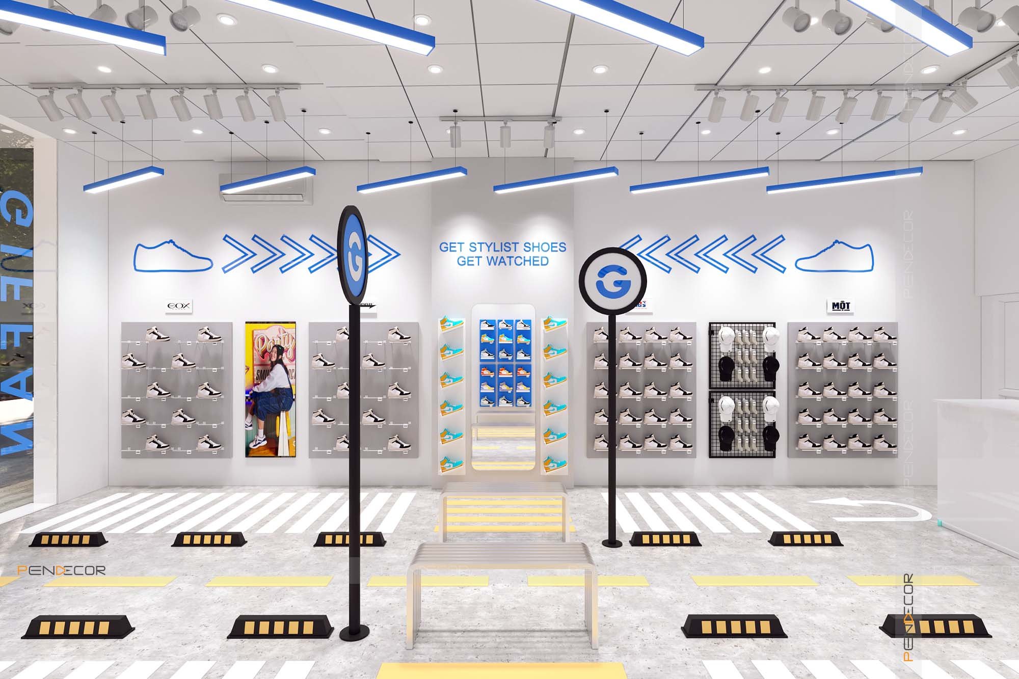 Thiết Kế Shop Giày Dép Giffan