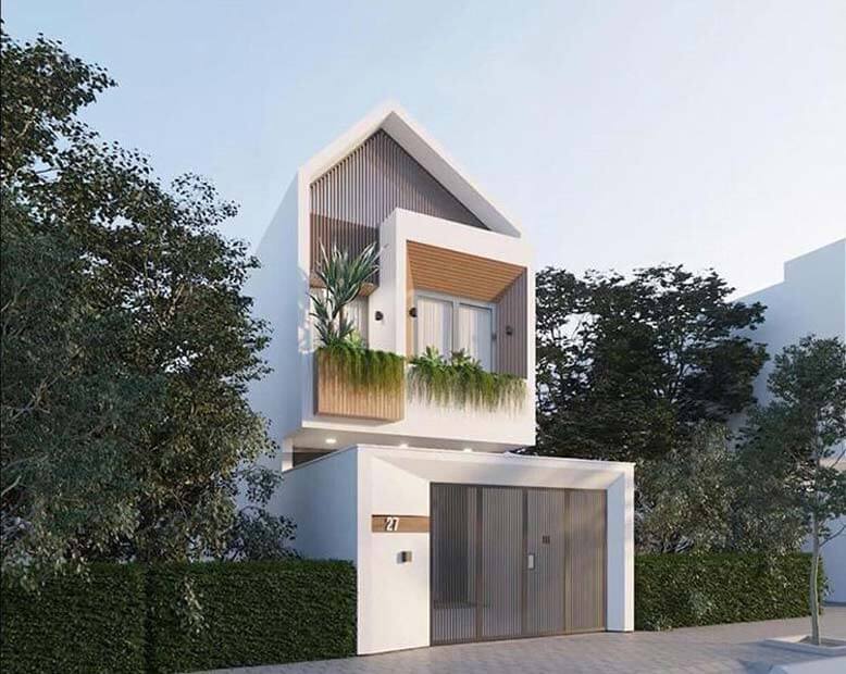 13+ mẫu mặt tiền nhà 4m thẩm mỹ, chi phí thấp, tính ứng dụng cao