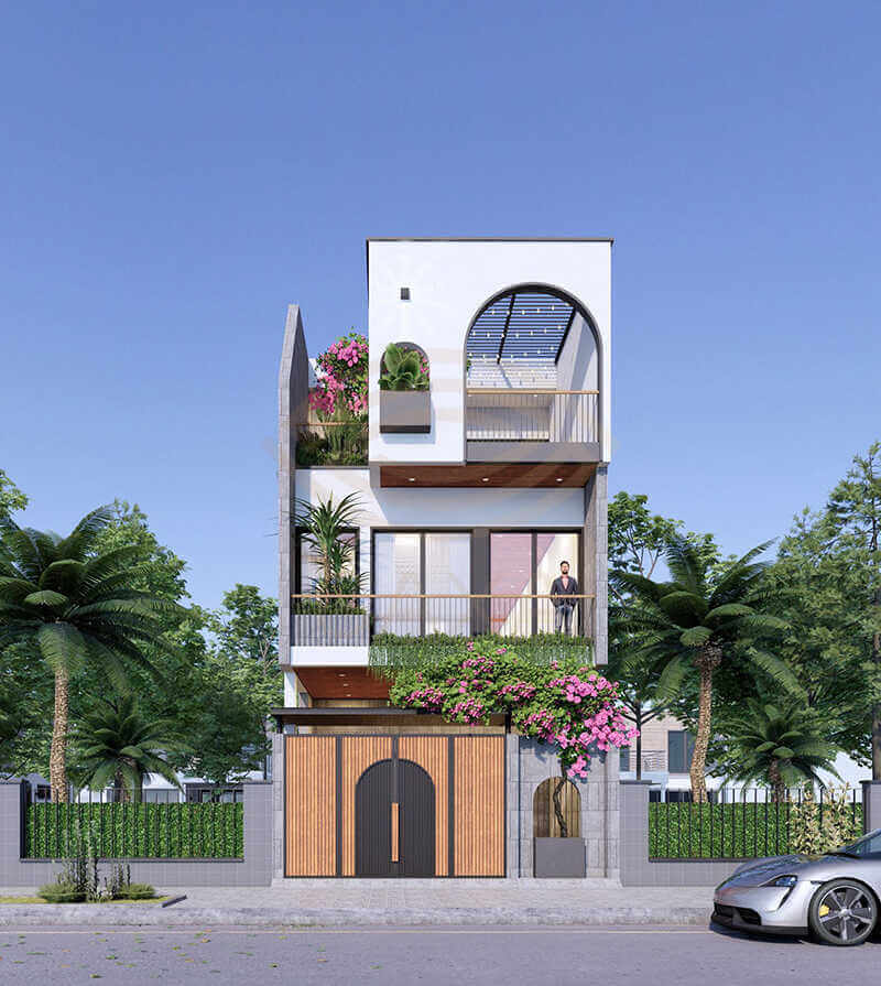 16+ mẫu mặt tiền nhà 3 tầng thu hút, không nên bỏ lỡ