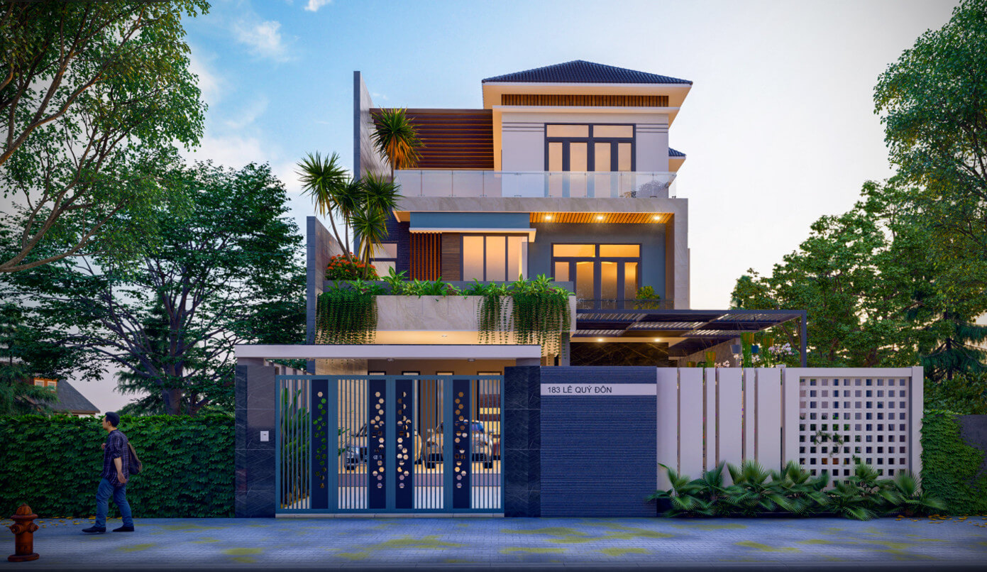 16+ mẫu mặt tiền nhà 3 tầng thu hút, không nên bỏ lỡ