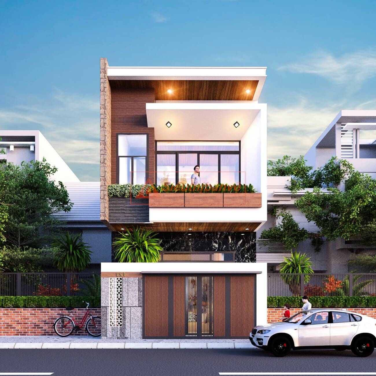 mẫu mặt tiền nhà đẹp ấn tượng cho mọi căn nhà