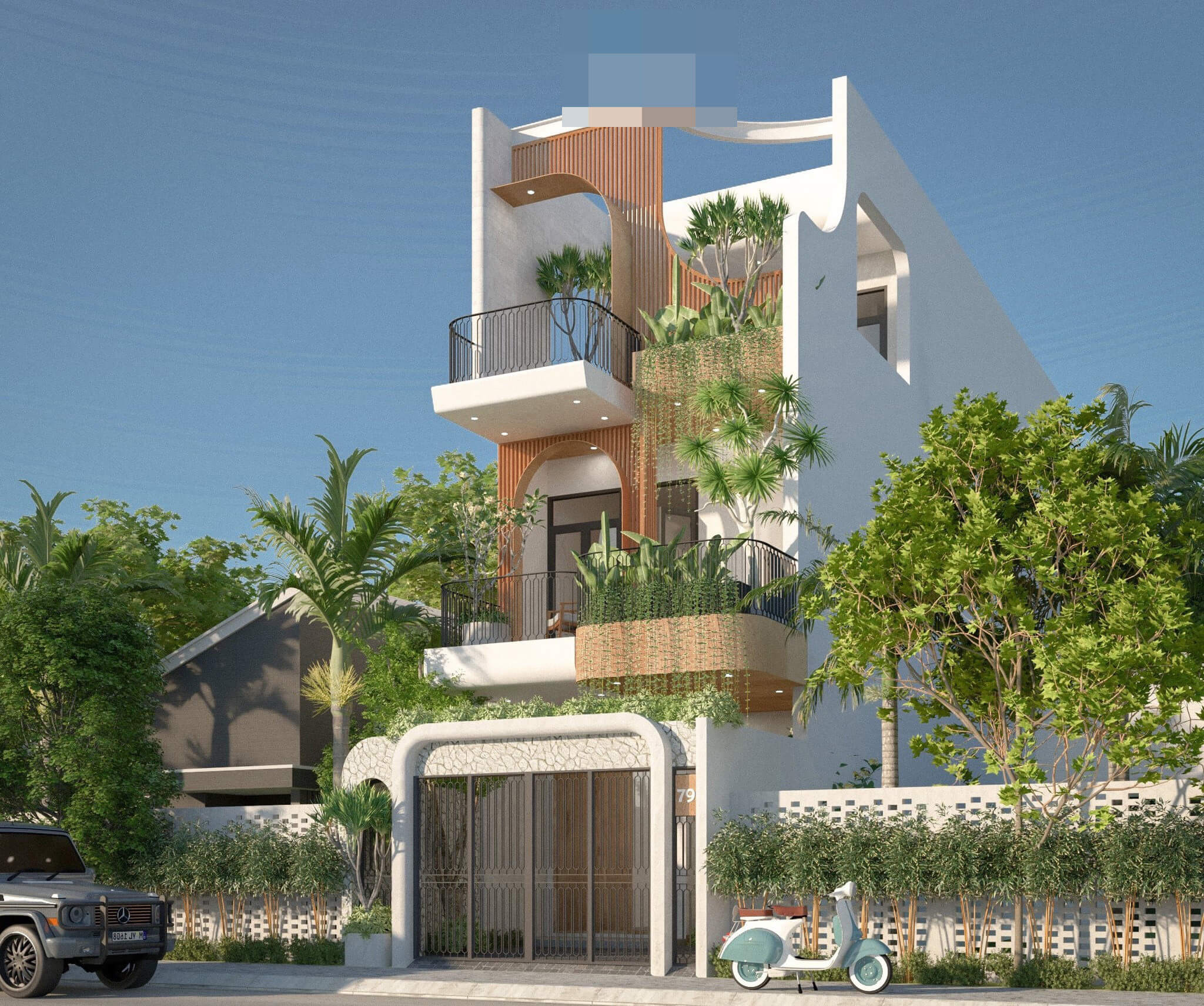 Xu hướng thiết kế mặt tiền nhà đẹp 2023