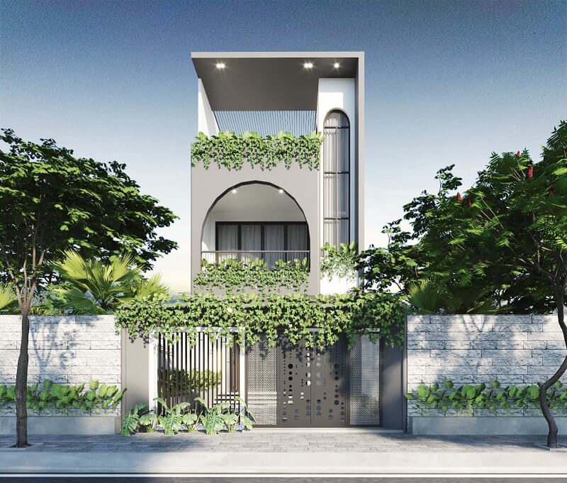 09+ mẫu mặt tiền nhà 2 tầng 1 tum không thể rời mắt, HOT nhất 2023