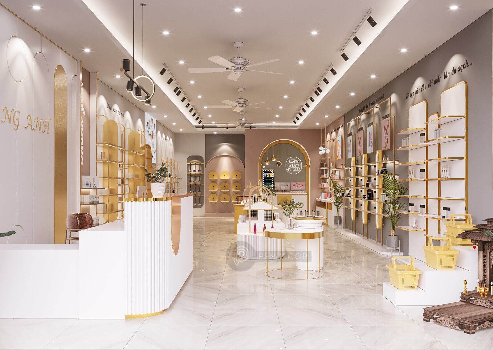 shop mỹ phẩm nhỏ đẹp Pendecor