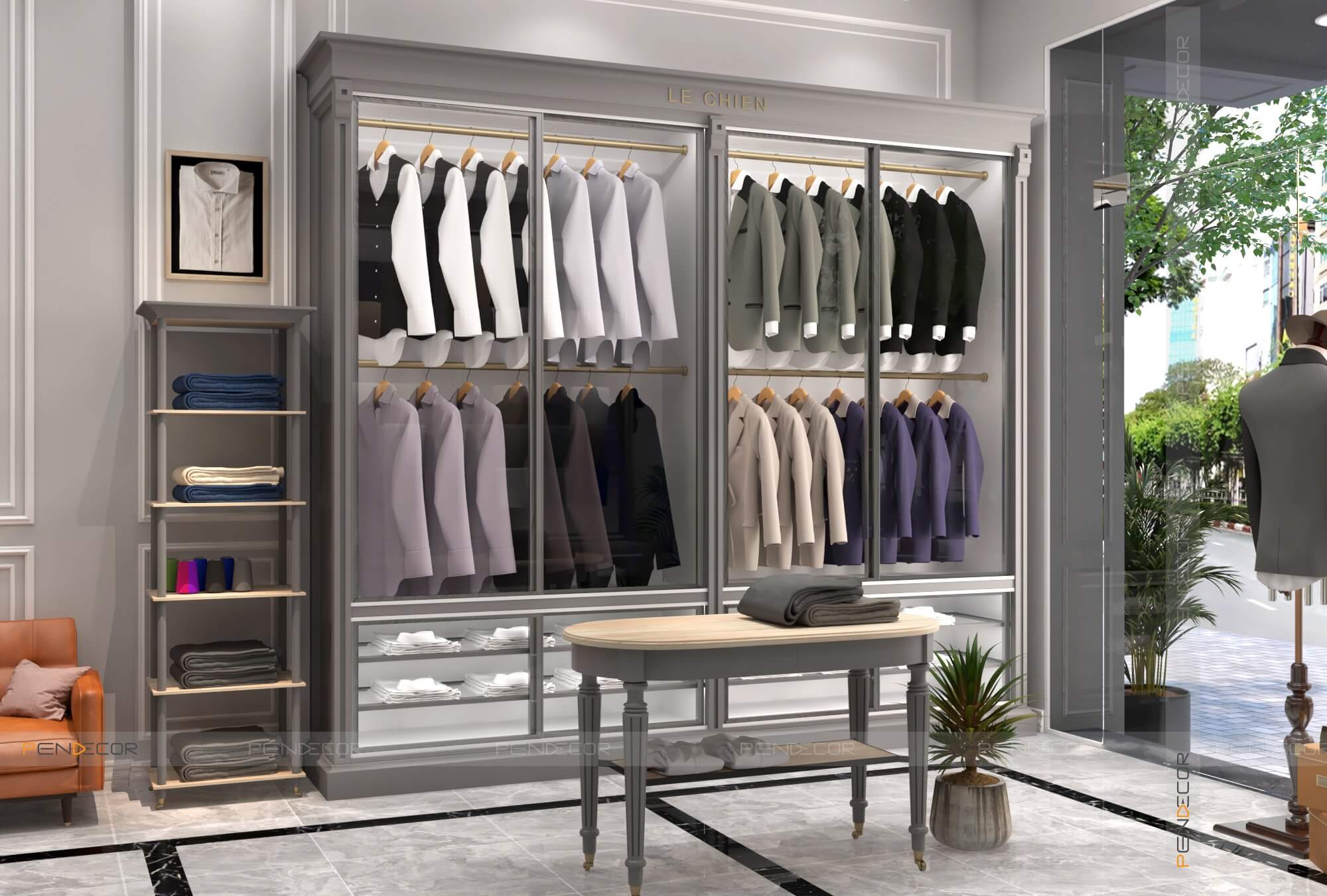 Thiết Kế Nhà May Veston Lê Chiến