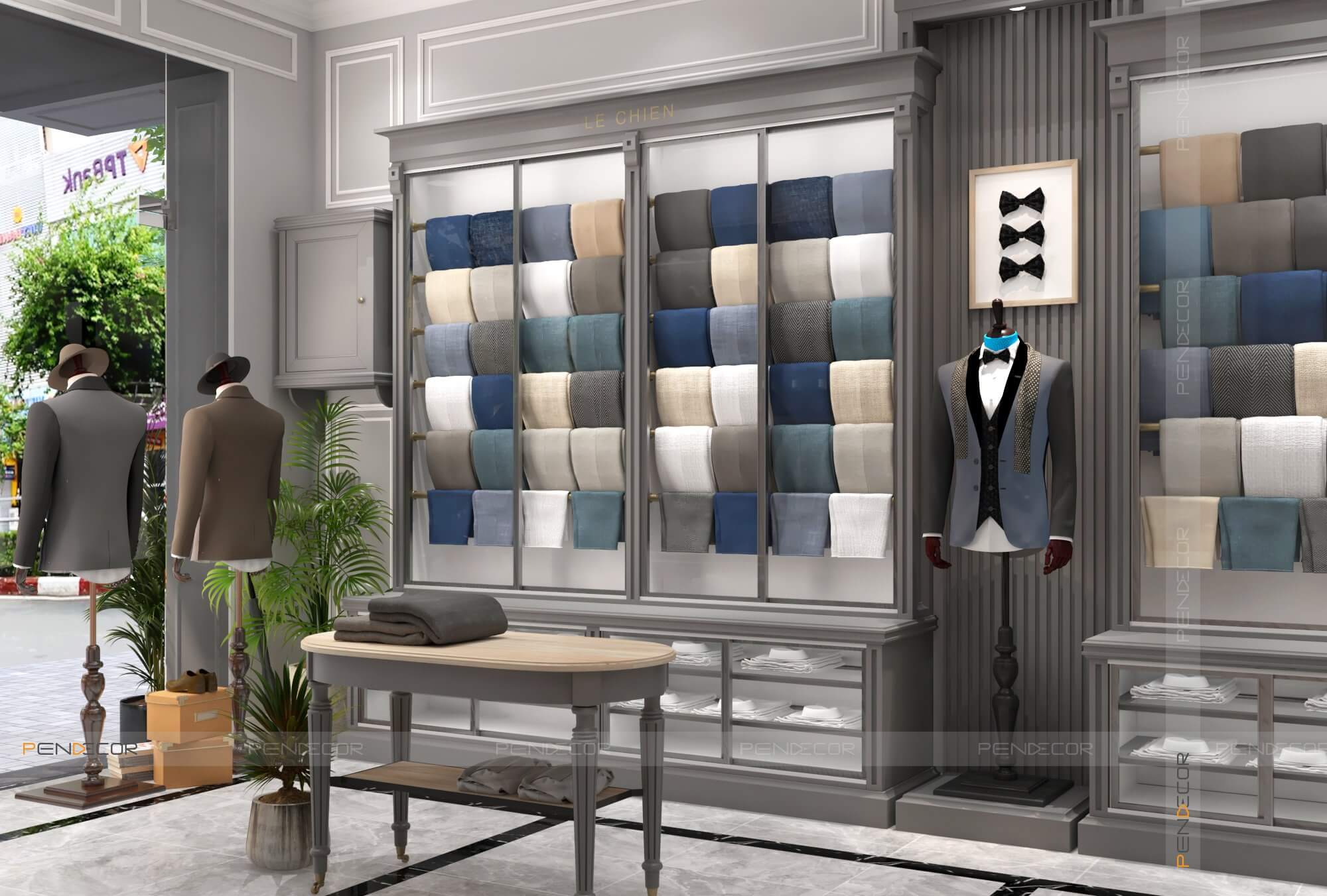 Thiết Kế Nhà May Veston Lê Chiến