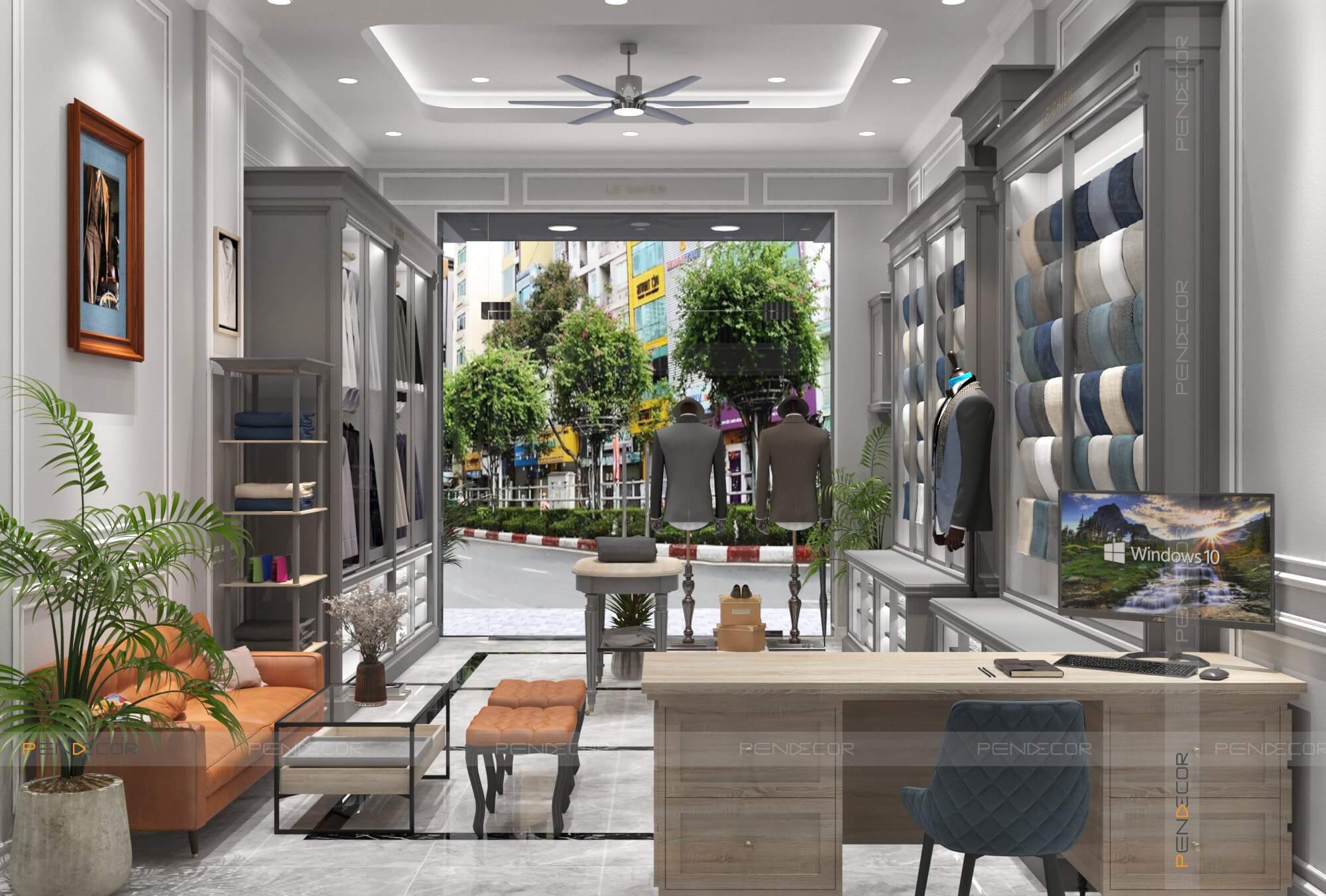 Thiết Kế Nhà May Veston Lê Chiến