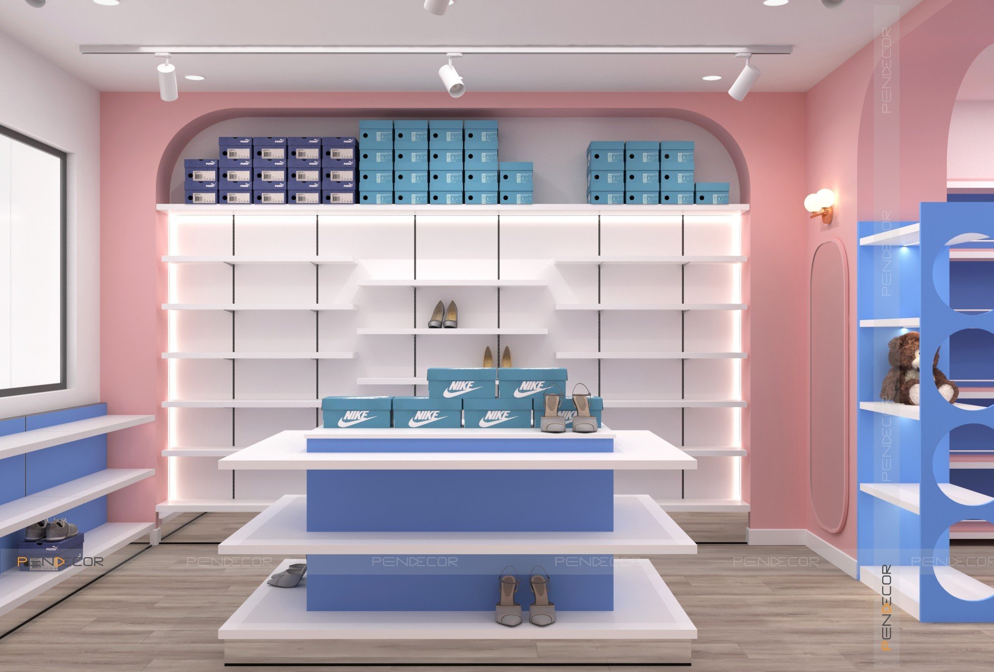 Thiết Kế Shop Giày Dép Yến Bún