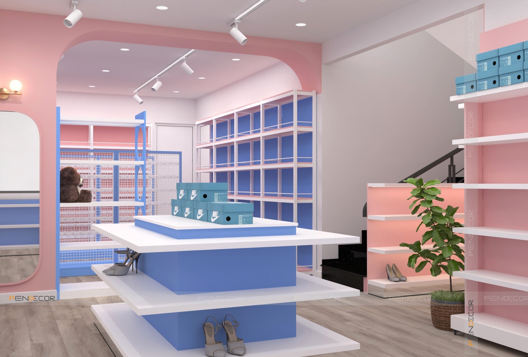 Thiết Kế Shop Giày Dép Yến Bún