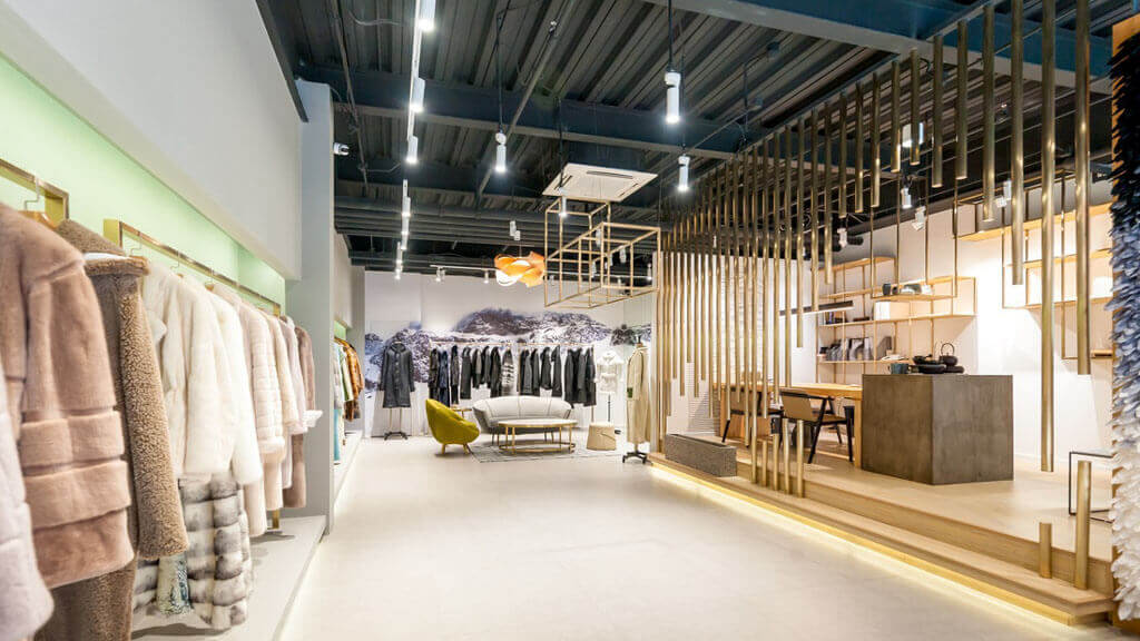 thiết kế shop quần áo nam nhỏ đẹp pendecor