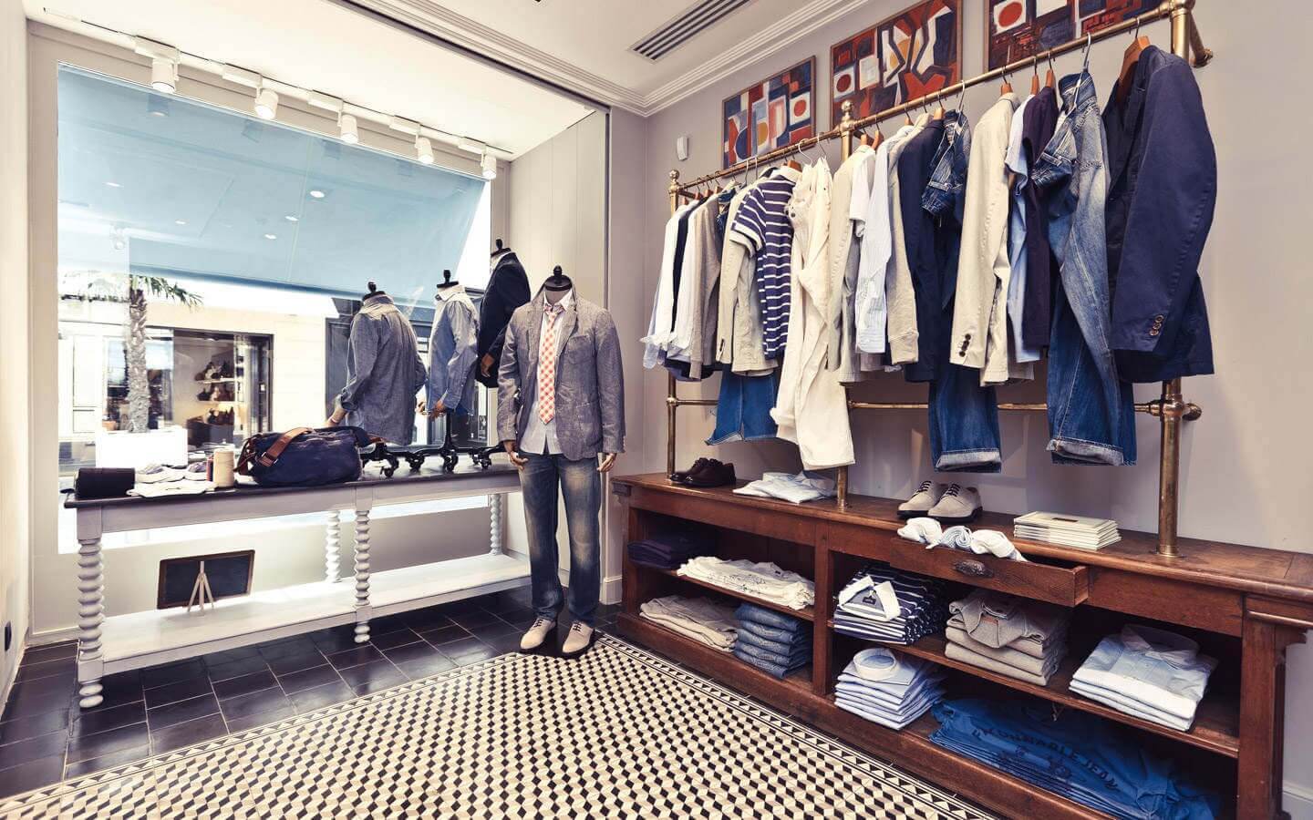 20+ mẫu thiết kế shop quần áo nam SIÊU ĐẸP dành cho bạn - 12