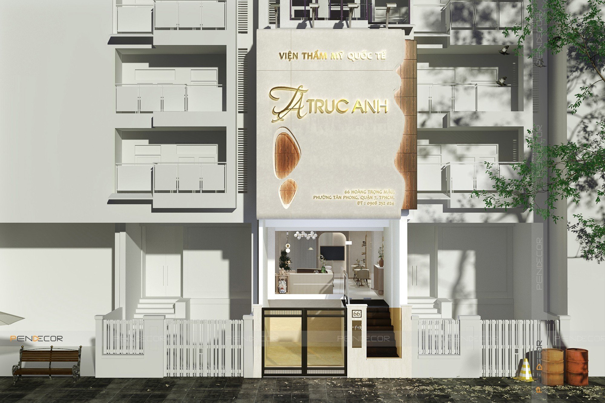 Thiết Kế Thẩm Mĩ Viện Trúc Anh