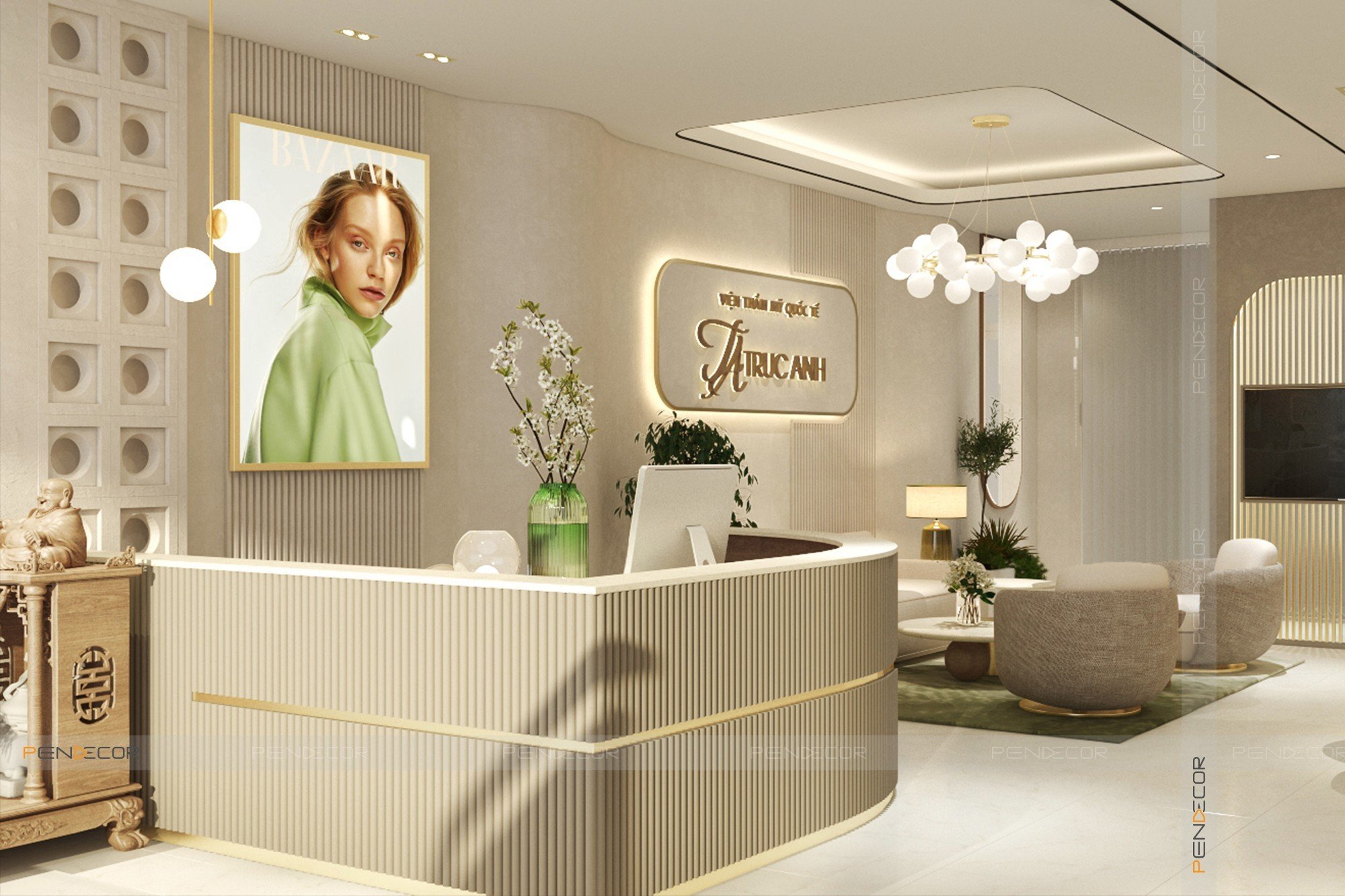 Thiết Kế Thẩm Mĩ Viện Trúc Anh