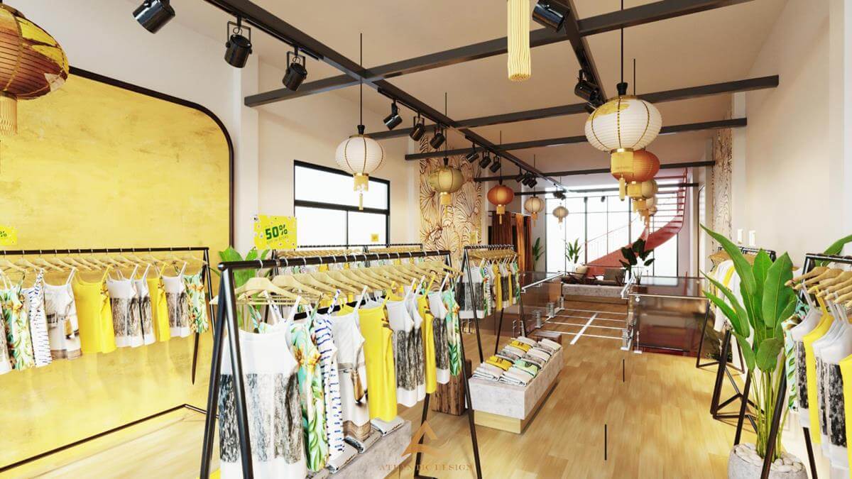 mẫu thiết kế showroom thời trang - 22