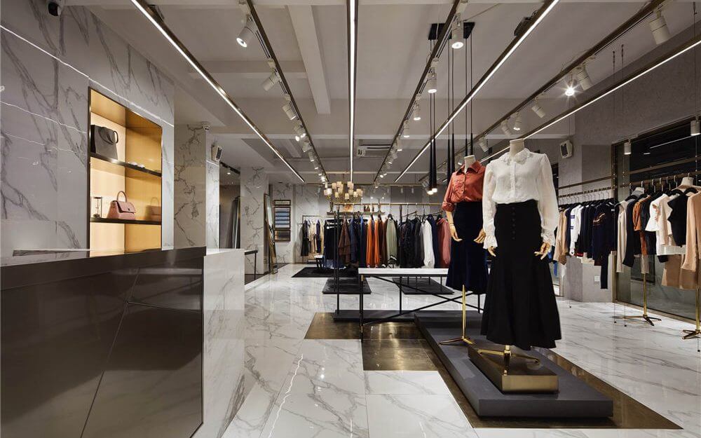 xu hướng thiết kế showroom thời trang