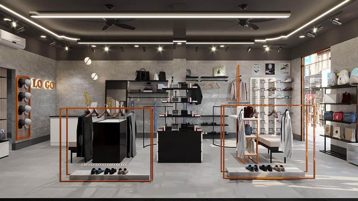 mẫu thiết kế shop quần áo unisex - 1