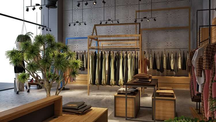 mẫu thiết kế shop quần áo 20m2 - 24