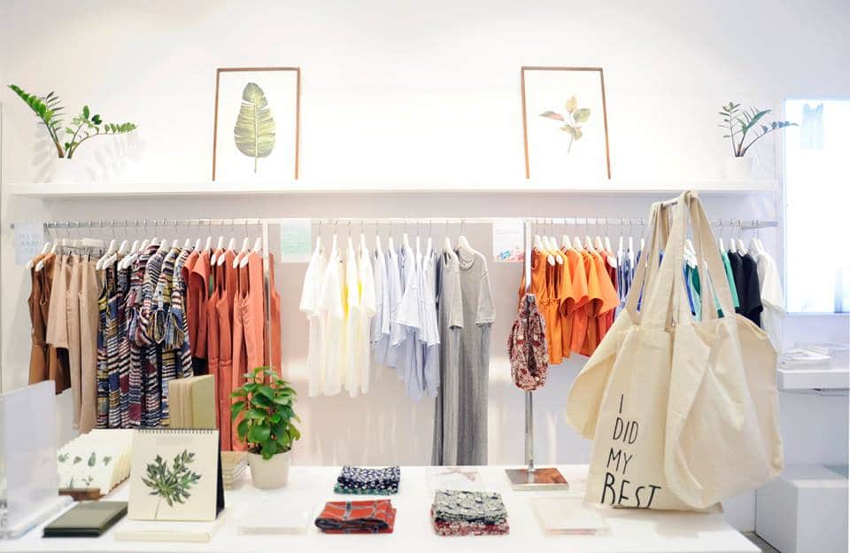 phong cách thiết kế shop quần áo 20m2