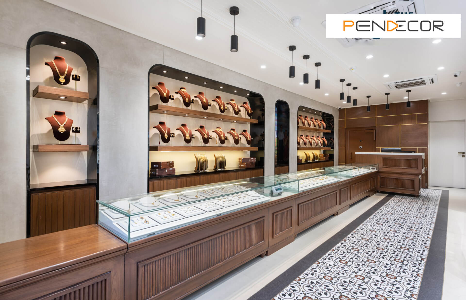 thiết kế nội thất showroom Pendecor