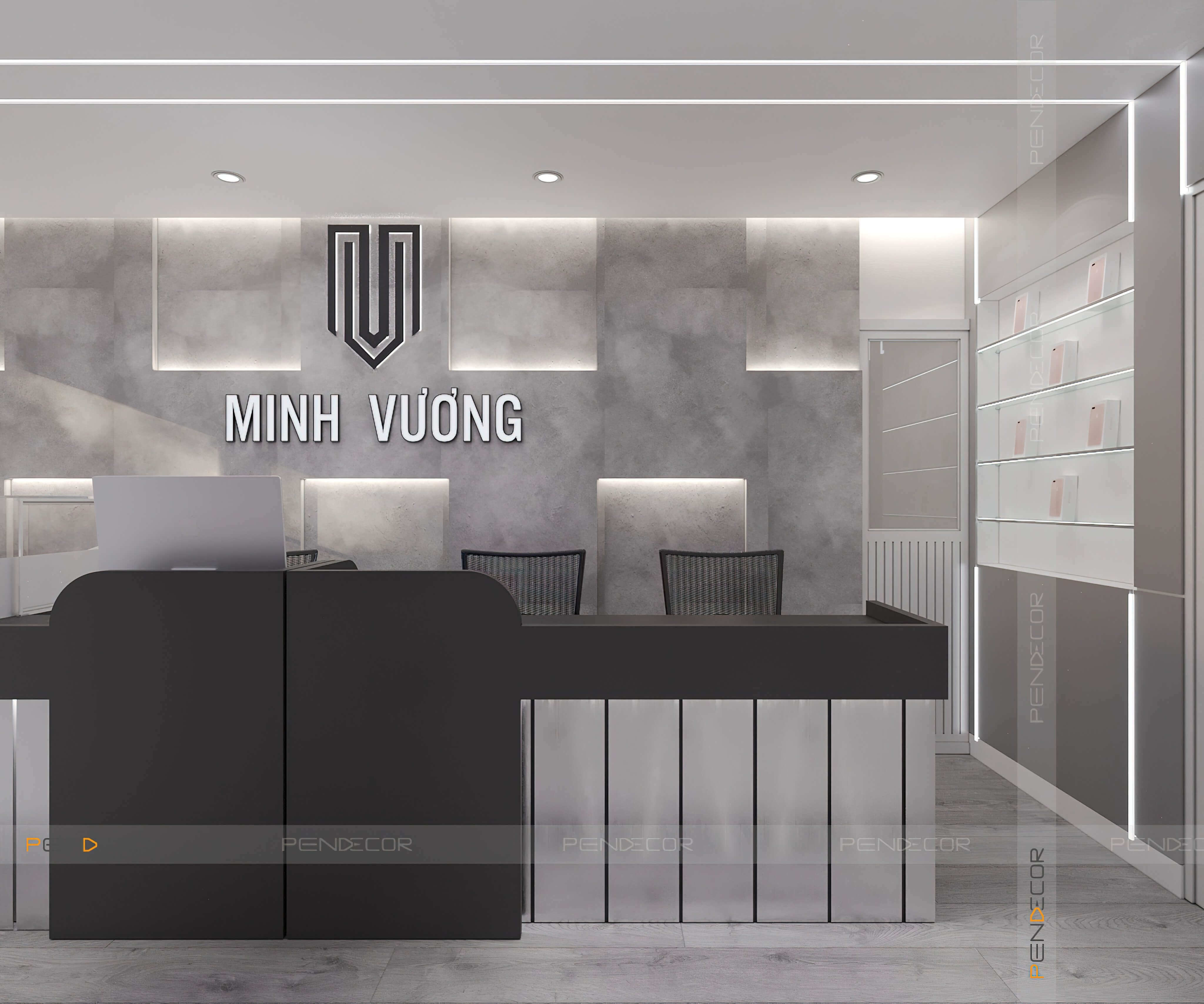 Thiết Kế Shop Điện Thoại Minh Vương