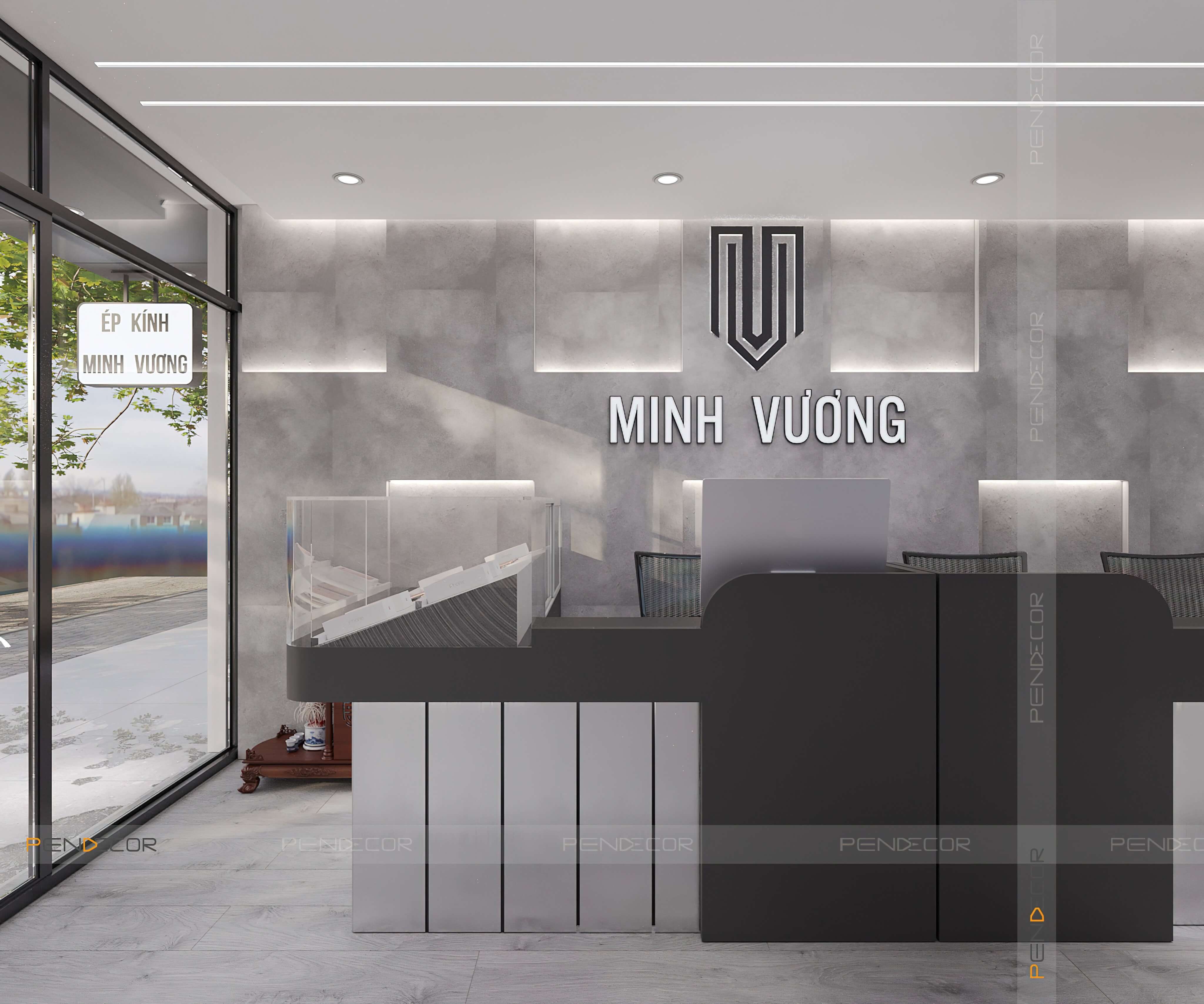 Thiết Kế Shop Điện Thoại Minh Vương