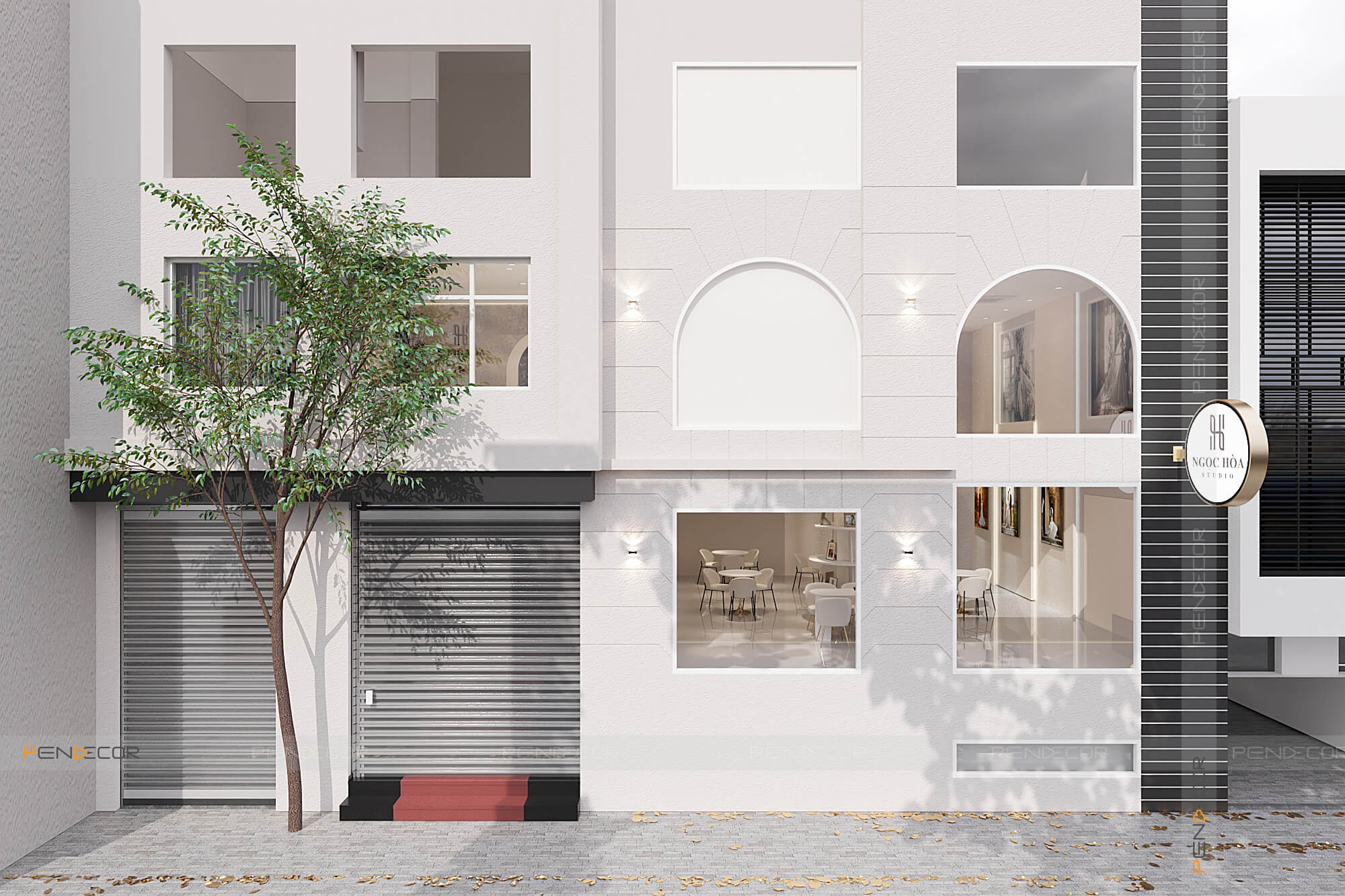 Thiết Kế Showroom Áo Cưới Ngọc Hoà