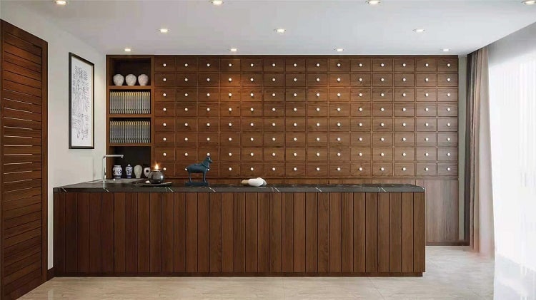 mẫu quầy thuốc tây Pendecor