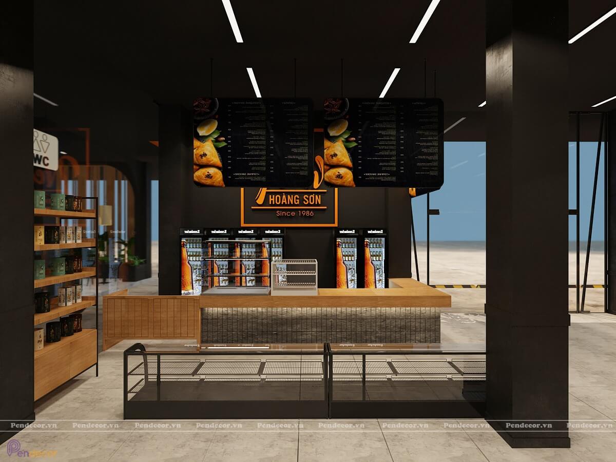 cách thiết kế siêu thị mini Pendecor